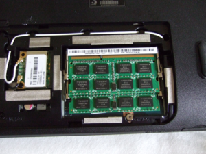 メモリ取り付け終了